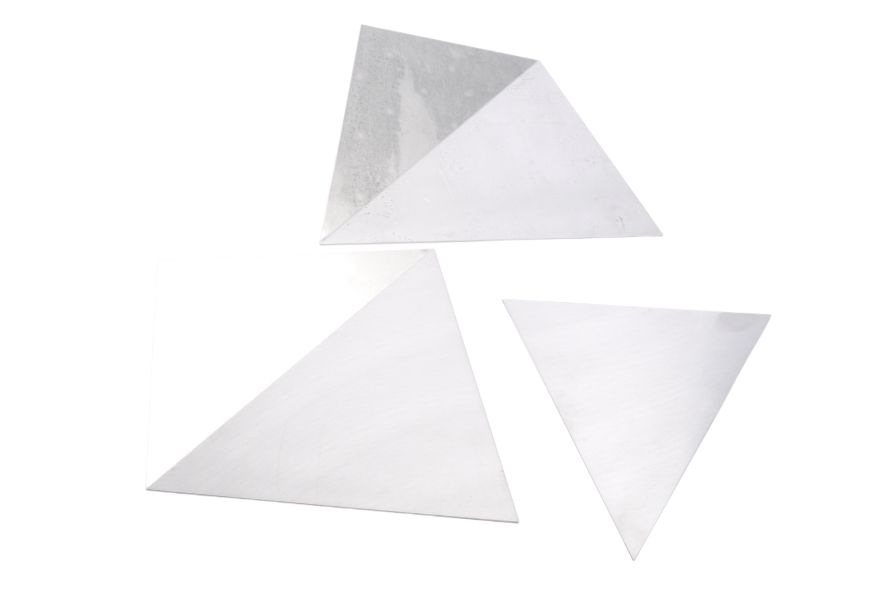 Side panels Starwood (3-piece) aluminium 1.0 mm