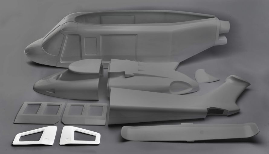 Front doors AW 139 1:7 le & ri