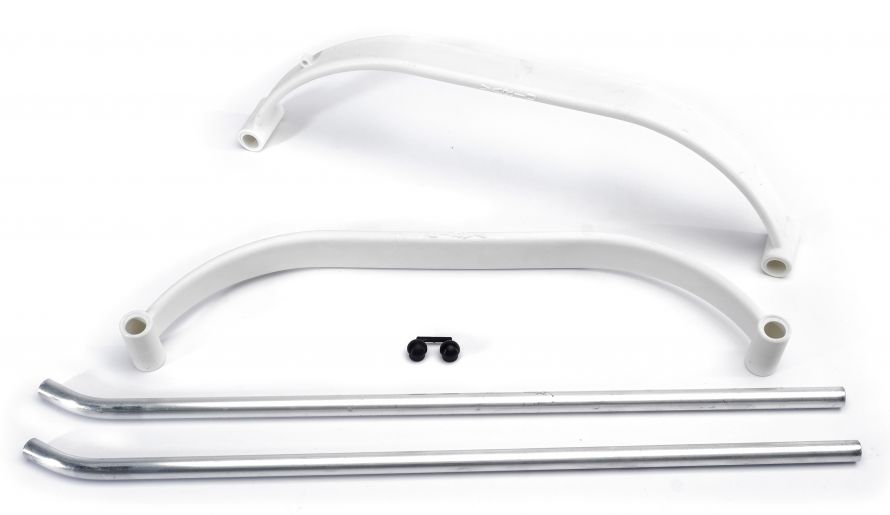 Skid landing gear for Long Ranger II
