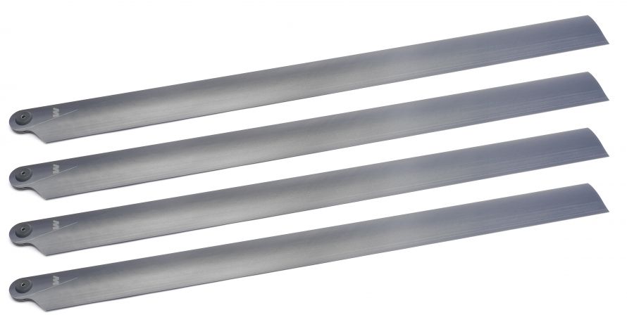 4-blade-set 1900 mm, metal