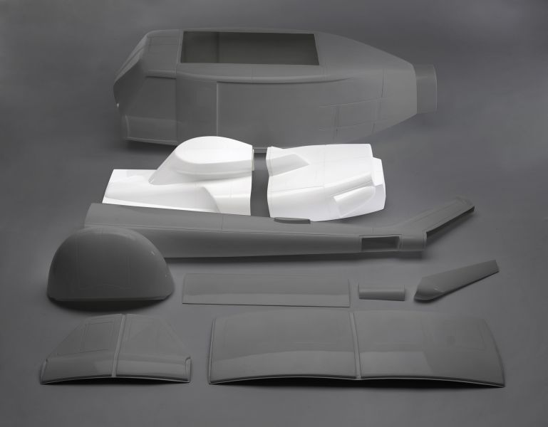 Upper cowlings for Bell 412