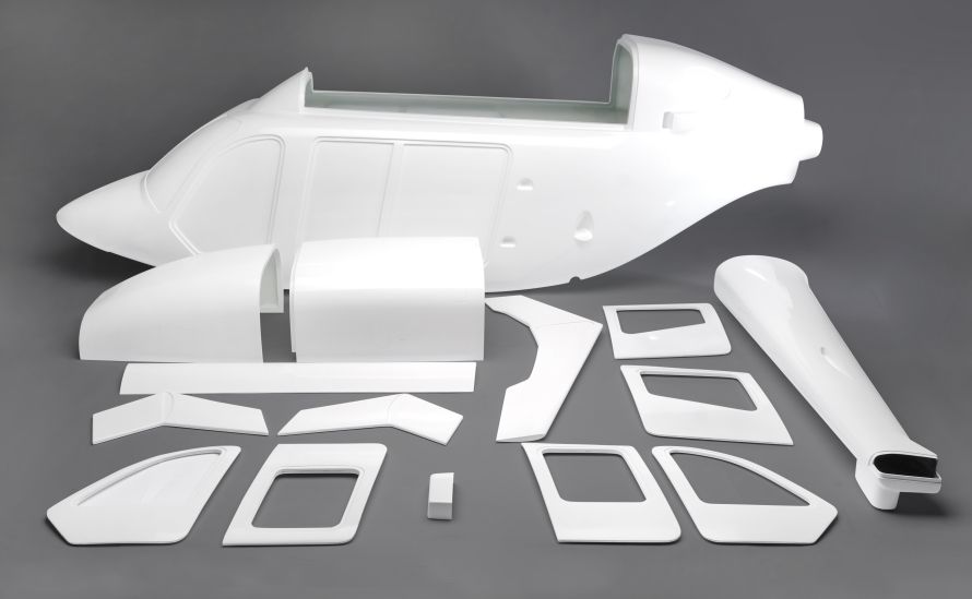 Bell 429 fuselage (15 parts)