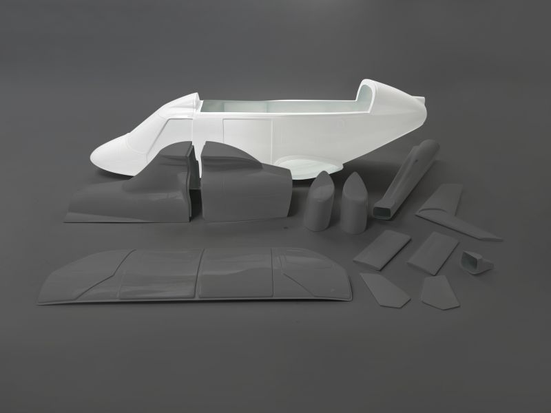 Front fuselage part Bell 430 1:7