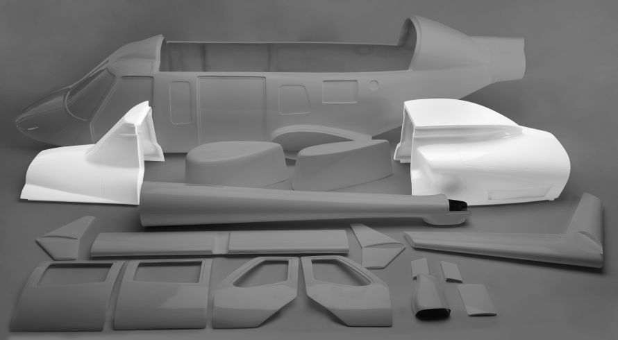 Couling Set Bell 430 1:5 2-part
