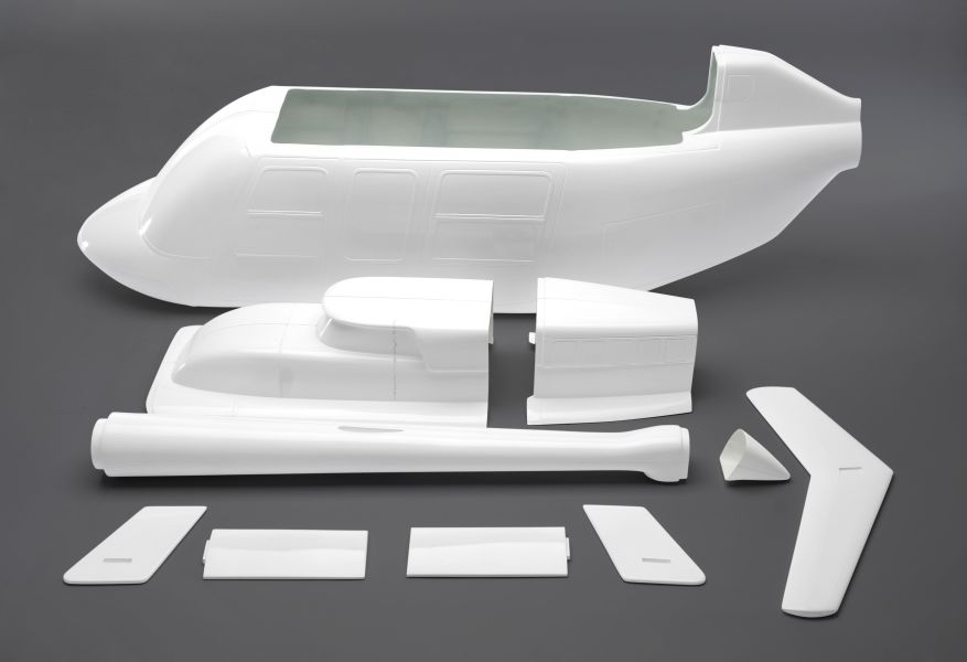 Long Ranger fuselage, 10-piece