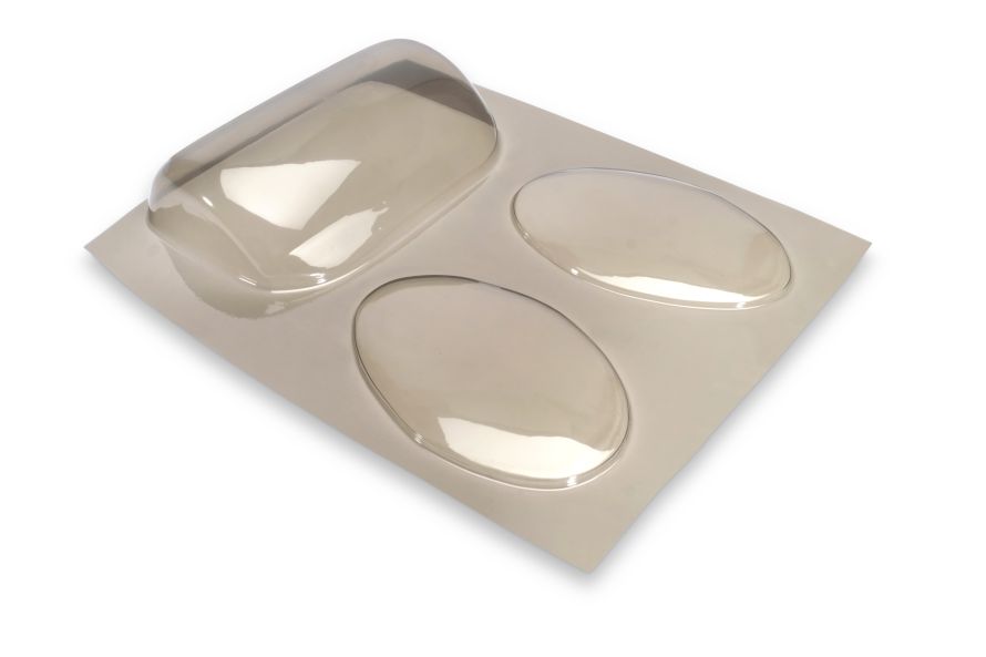 Schweizer 300 C smoked door windows