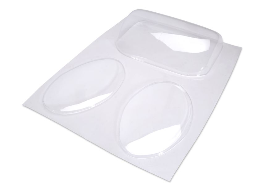 Schweizer 300 C clear door windows