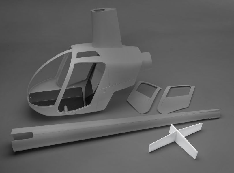 Robinson R22 tail unit
