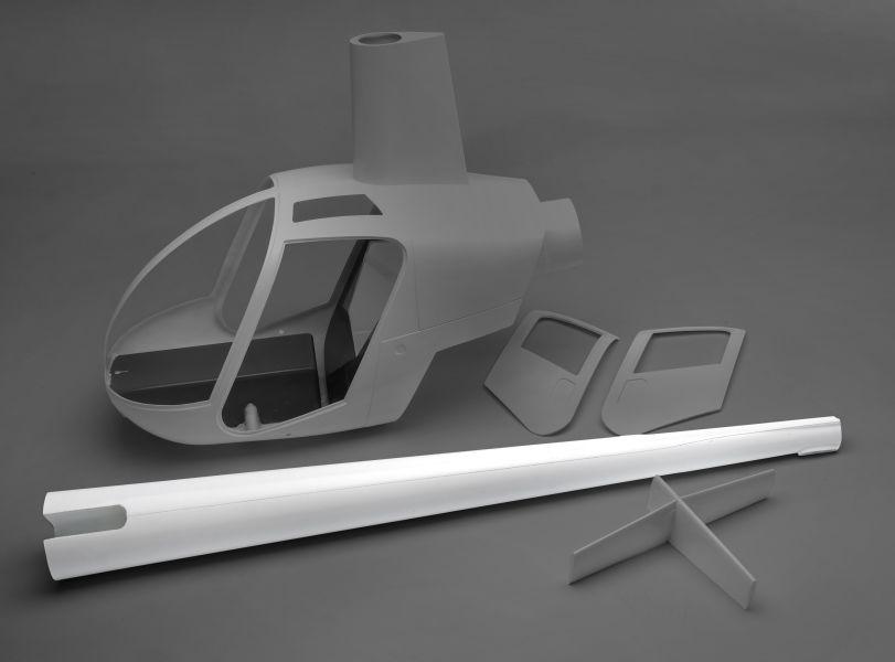 Tail boom R22 1:7