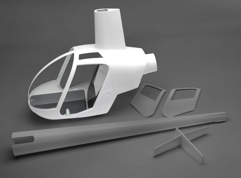 Front fuselage part R22 1:7