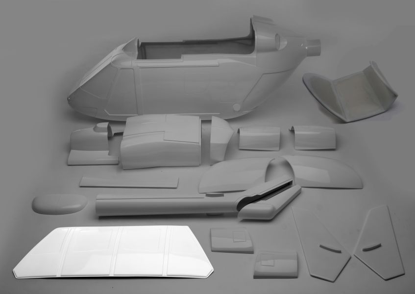 Complete door set for BK 117