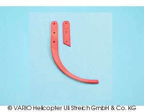 Tail skid red