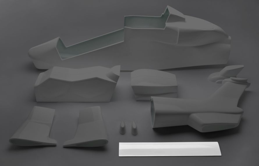 Horizontal stabilzer Tiger 1:8