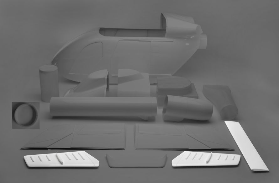 Tail unit set for Explorer