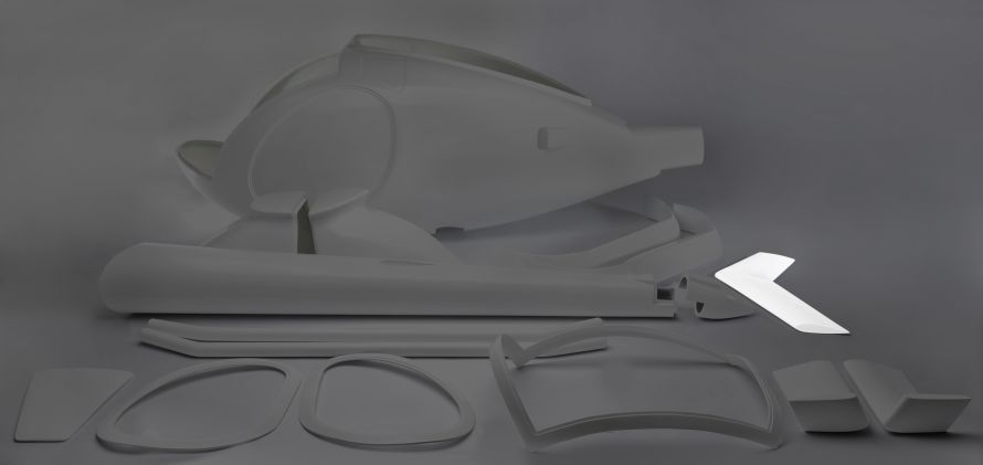 Vertical stabilizer Exec 1:3