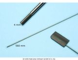 Flybar stainless steel 4 x 560 mm