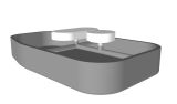 Flat antennas - set of 3