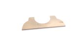 Exhaust pipe mounting plate 412 PHT2