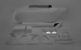 BO 105 exhaust pipes (large), GRP