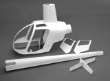 Robinson R22 600-size fuselage, 5-piece.