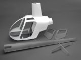 Front fuselage part R22 1:7