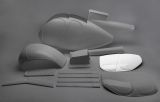 Hughes D/E 1:5 door set, left