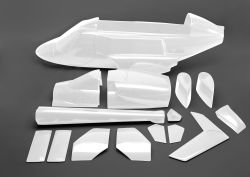 Big Airwolf fuselage (15-piece)