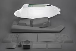 Front fuselage part Bell 212/412 1:4