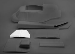 Front door set for Bell 204 UH-1B
