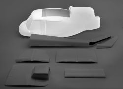 Front fuselage part Bell UH-1B 1:7