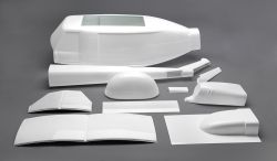 Bell 205 UH-1D fuselage, 11-piece set, complete