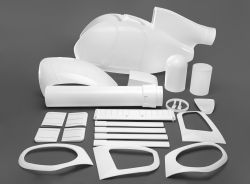 Fuselage, MD 520 (large), 23-piece