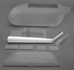 BO 105 tail boom