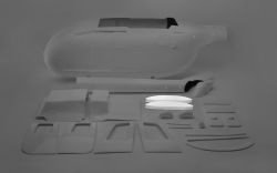 Interface skid-fuselage, BO 105 1:5, 2 pcs.