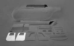 Rear door set BO 105 1:5, le.&ri.