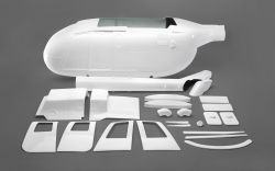 BO 105 fuselage, large