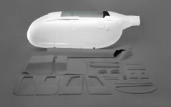 Front fuselage part BO 105 1:5