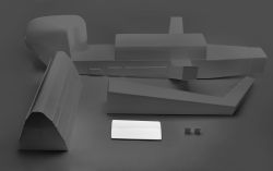 Horizontal stabilizer AirCrane 1:10