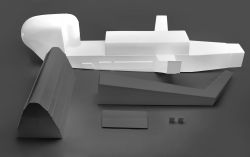 Front fuselage part AirCrane 1:10