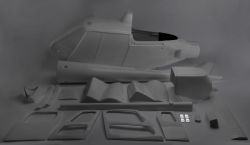 Ecureuil 1:4 tail antennas, 4-piece