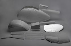 Hughes D/E 1:5 door set, left