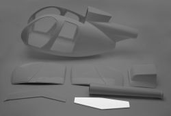 Hughes 500 horizontal stabilizer 1:6