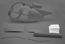 Hughes 500 canopy