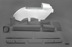 Front fuselage part MD 902 Explorer 1:6
