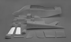 Horizontal stabilzers Agusta, 2pc.
