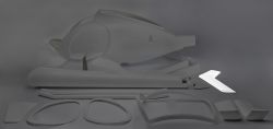 Vertical stabilizer Exec 1:3