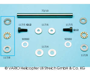 Thrust bearing set complete