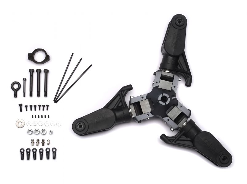 3-blade rotor head for 12 mm, for Lama