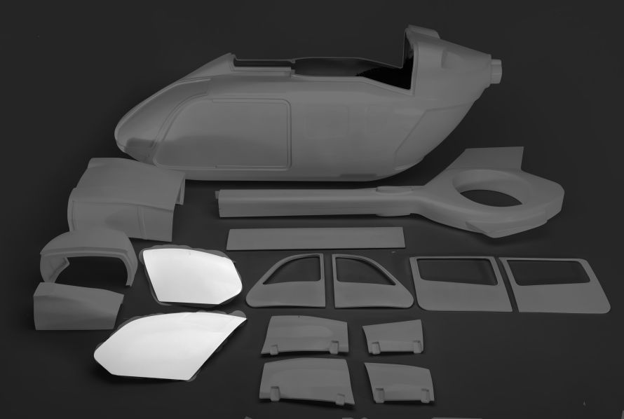 Fuselage access panels rear H145 T2