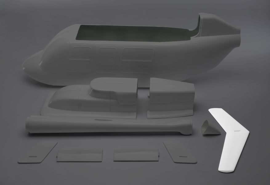 Vertical stabilizer LongRanger 1:7